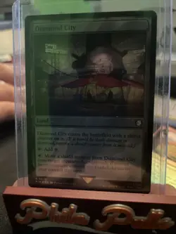 1 x Diamond City - Surge Foil - Extended Art - Universes Beyond: Fallout - NM-Mi - Image 1