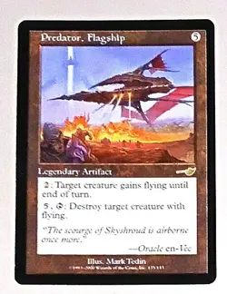 Magic the Gathering * MTG * 1 x Predator Flagship * Nemesis * MP - Image 1