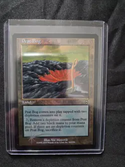 Peat Bog, Mercadian Masques, Foil, EX cond. - Image 1