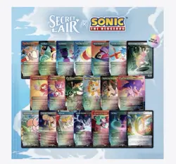 Super Sonic Foil Bundle All 3 foil Secret Lair sets Sonic The Hedgehog MTG - Image 1