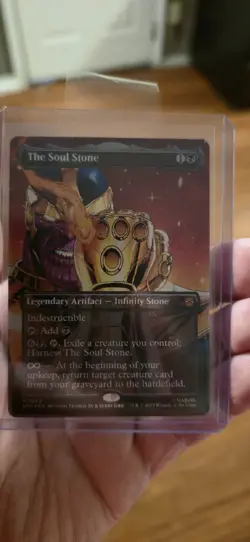 The Soul Stone (Borderless) Marvel's Spider-Man Foil - Image 1
