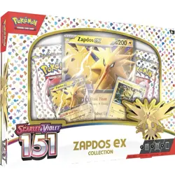 Pokemon TCG Zapdos EX Collection Box 151 Zapdos Promo Scarlet & Violet Sealed - Image 1