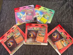 3x Pokemon TCG Ascended Heroes Tech Sticker Collection 2X Prismatic evolutions - Image 1