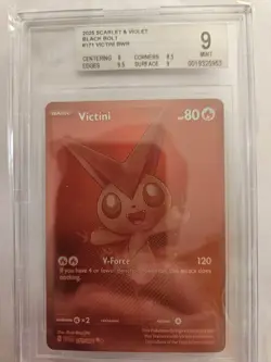 Pokemon 2025 Scarlet & Violet Black Bolt #171 Victini BWR - Image 1