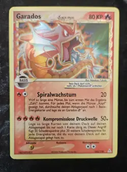 Pokemon Garados Gold Star Gyarados DE 102/110 EX Holon Phantoms Delta Species - Image 2