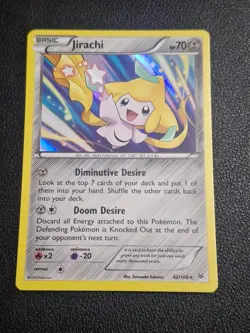 Jirachi 42/108 Holo Rare Roaring Skies Pokemon TCG 2015 Lightly Played - Image 1