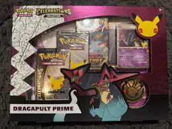 Pokemon TCG Celebrations Collection: Dragapult Prime Box Brand New - Sealed - Image 1