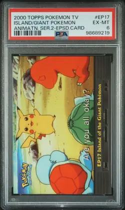 2000 #EP17 ISLAND OF THE GIANT POKEMON PSA 6 - Image 1