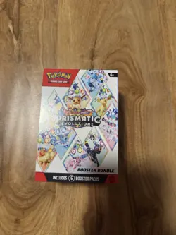 Pokemon TCG Prismatic Evolutions Booster Bundle LOT OF 6 - Image 1
