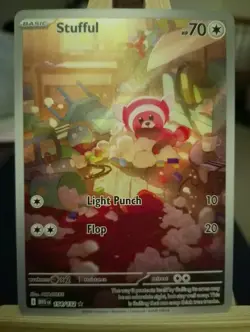 Pokemon TCG Stufful Mega Evolutions 154/132 Illustration Rare Mint/Near Mint - Image 1