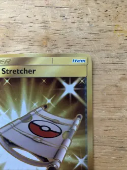 Pokemon Rescue Stretcher Gold Holo 165/147 SM Burning Shadows Secret Rare - Image 3