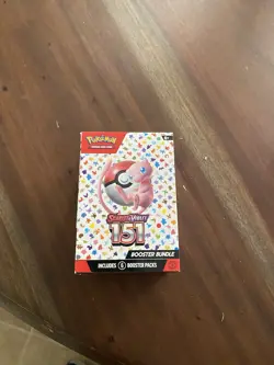 Pokemon Scarlet & Violet 151 Booster Bundle Factory Sealed Box 6 Booster Packs - Image 1