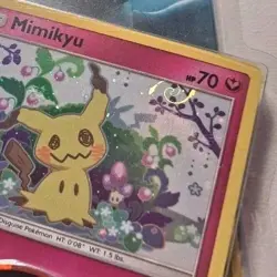 Team Up Checklane Blister Sealed Mimikyu/SM163/Promo Booster Pack Pokemon(SWIRL) - Image 1