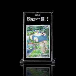 Pokemon Scarlet & Violet 151 ETB Promo Snorlax 051 TAG 9 Black Star Promo - Image 1