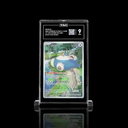 Pokemon Scarlet & Violet 151 ETB Promo Snorlax 051 TAG 9 Black Star Promo - Image 3