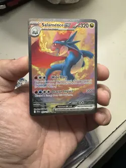 Pokemon: Salamence ex No.187/159 Journey Together Special Illustration Rare Holo - Image 1
