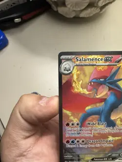 Pokemon: Salamence ex No.187/159 Journey Together Special Illustration Rare Holo - Image 2
