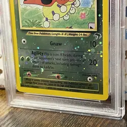 Ledyba 7/18 SWIRL 2001 Southern Islands PSA 8 Holo Pokemon Vintage WotC New Cert - Image 4