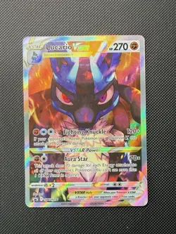 Pokemon Lucario VSTAR SWSH291 Crown Zenith Promo Holo NM - Image 1