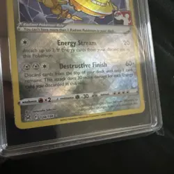 2023 Pokemon Play! Prize Pack Stamp Radiant Steelix #124 Series 3 Tag 9 Mint - Image 3