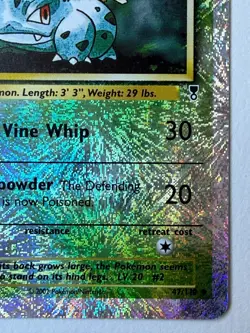 Pokemon Ivysaur 47/110 Legendary Collection Reverse Holo 2002 LP - Image 5