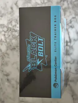 🔥 Pokemon Center ETB Scarlet & Violet Black Bolt BRAND NEW SEALED 🚚🔥 - Image 3