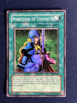 Yugioh! 1x Nobleman of Crossout PSV-034 Super Rare Unlimited M/NM! - Image 1