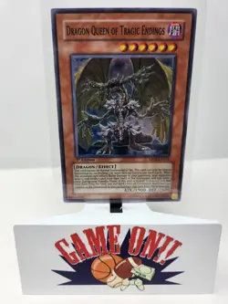 YuGiOh Dragon Queen of Tragic Endings ABPF-EN014 1st Edition Super Rare NM - Image 1