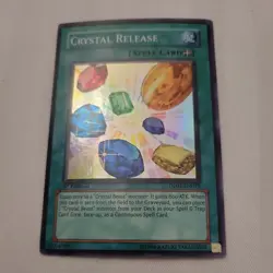 Yugioh Crystal Release DP07-EN019 Super Rare 1st Ed NM - Image 1