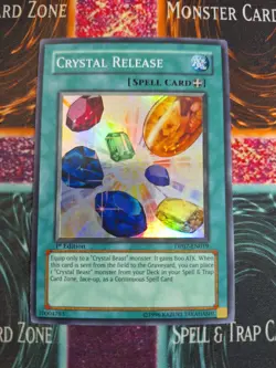 Yu-Gi-Oh! TCG Crystal Release DP07-EN019 Super Rare 1st Edition Near Mint - Image 1
