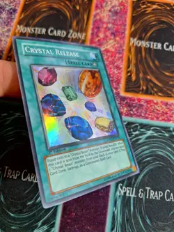 Yu-Gi-Oh! TCG Crystal Release DP07-EN019 Super Rare 1st Edition Near Mint - Image 2