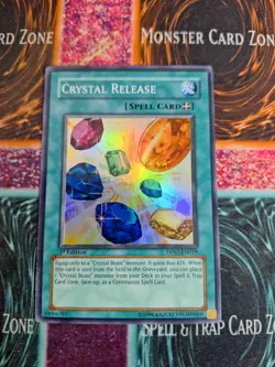 Yu-Gi-Oh! Crystal Release DP07-EN019 Super Rare 1st Edition Near Mint - Image 1