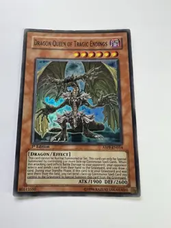 Yu-Gi-Oh! TCG Dragon Queen Of Tragic Endings ABPF-EN014 1st Edition Super Rare - Image 1