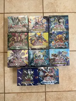Yu-Gi-Oh! TCG Sealed Booster Boxes Full Lot New English English Sealed #1 - Image 1