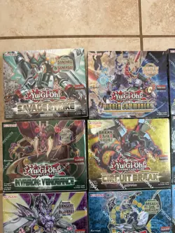 Yu-Gi-Oh! TCG Sealed Booster Boxes Full Lot New English English Sealed #1 - Image 2