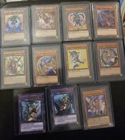 Dark Magician Girl Complete Art Set Quarter Century Alt Art Secret NM YuGiOh - Image 1