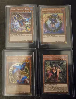 Dark Magician Girl Complete Art Set Quarter Century Alt Art Secret NM YuGiOh - Image 2