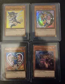 Dark Magician Girl Complete Art Set Quarter Century Alt Art Secret NM YuGiOh - Image 4