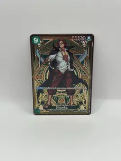 One Piece Shanks (SP) OP 11 ST16-004 A Fist of Divine Speed Foil Mint - Image 1