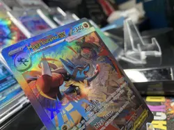 Mega Lucario EX Pokemon 179/132 Textured Holo Card NM (PLZ READ DESCRIPTION) - Image 5