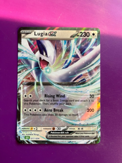 3 bird pokemon cards - Lugia ex, Galarian Moltres V, Zapdos ex - Image 3