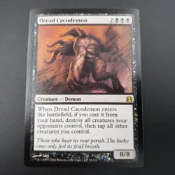 Dread Cacodemon Normal Commander MTG Magic the Gathering English NM - Image 1