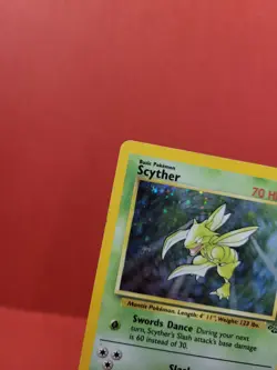 Pokemon Karte/card - Scyther Sichlor 10/64 - Jungle Set Holo - Very Good - Image 2