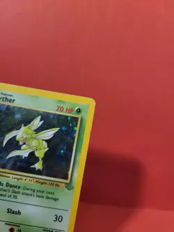 Pokemon Karte/card - Scyther Sichlor 10/64 - Jungle Set Holo - Very Good - Image 3