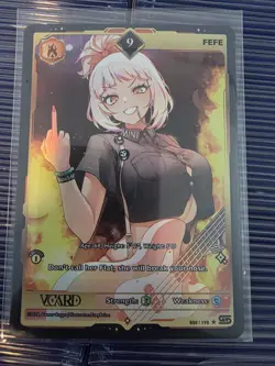 Fefe 9 Holo First (1st) Edition Rising Stars Card GamerSupps VCard 050/190 - Image 1