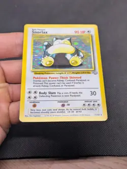 Snorlax 11/64 Holo Jungle Set Pokemon Card WOTC LP/Played - Image 3