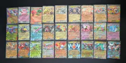 Pokemon TCG Holo EX Cards (27) - Mega Evo. and Scarlet/Violet, NM, NP, Stored - Image 1
