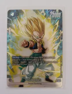 DBS Dragon Ball Fusion World FS02-03 Gotenks SR ALT Trading Card - Image 1