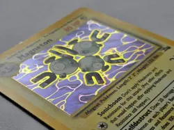 Magneton 11/62 Fossil Set Rare Holo Pokemon Card WOTC 1999 - Excellent - Image 3