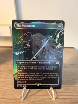 The Masamune (Borderless) -Foil Near Mint MTG Universes Beyond: FINAL FANTASY - Image 1